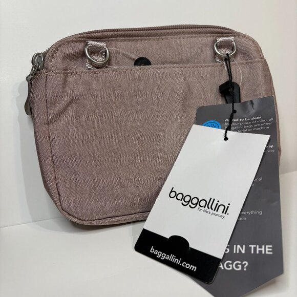 🌸 Baggallini Modern Everywhere Mini – Blush Pink 🌸 - Picture 2 of 3